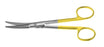 Padgett SuperCut - Facelift Scissors Kaye 5-3/4 Inch Length OR Grade German Stainless Steel / Tungsten Carbide NonSterile Curved Blade - PM-6840TC