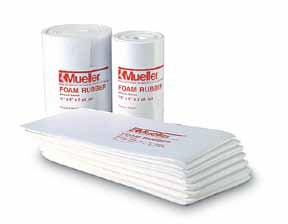 Mueller Sports Medicine Mueller Foam Rubber Adhesive 6 Inch X 2 Yard, 1/8 Inch Thick Open Cell Foam Rubber - 60251