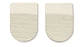 Hapad - Heel Pad One Size Fits Most Wool Felt Off-White - 6385