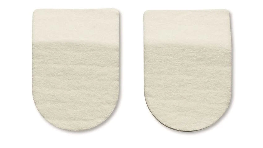 Hapad - Heel Pad One Size Fits Most Wool Felt Off-White - 6385