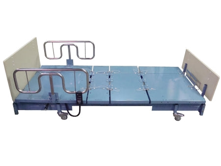 Big Boyz Low Bed 800 Electric Bed Convertible Low Bariatric 80 Inch 8 to 24 Inch Height Range - LB3848