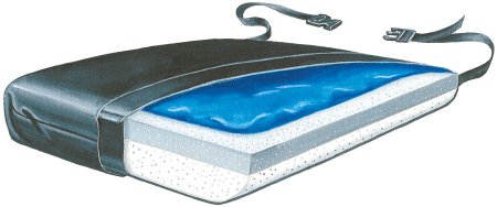 Skil-Care Ultra-Cushion Seat Cushion 18 W X 16 D X 3-1/2 H Inch Foam - 754310