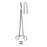 Miltex-Integra Forcep Bridge 11" Curved Stainless Steel Ea - 25-835