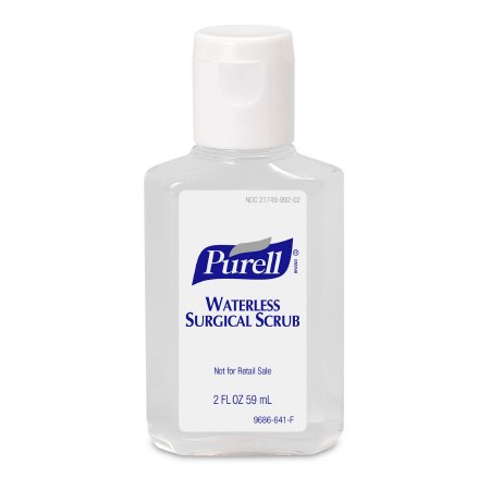 GOJO Purell Surgical Scrub 2 oz. Bottle 70% Ethyl Alcohol / Isopropyl Alcohol / Glycerin - 9686-24