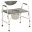 Patterson Medical Supply Bariatric Commode Chair Drop Arm Steel Frame 19 to 23 Inch Height - 559247