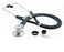 American Diagnostic Corp Adscope Sprague Stethoscope Blue 2-Tube 22 Inch Tube Double Sided Chestpiece - 641LB