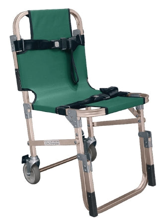 Junkin Safety Appliance Evacuation Chair 500 lbs. Weight Capacity Without Arm Green - JSA-800