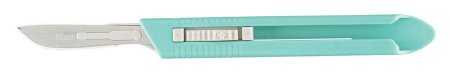 Miltex - Safety Scalpel No. 22 Stainless Steel / Plastic Classic Grip Handle Sterile Disposable - 4-522