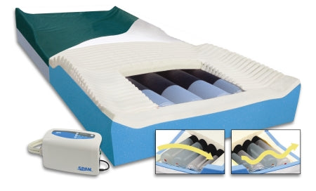 Span America PressureGuard APM Bed Mattress Alternating Pressure 35 X 84 X 7 Inch - 5184-29