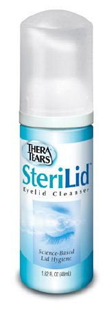 Advanced Vision Research TheraTears SteriLid Eyelid Cleanser 1.62 oz. Topical Foam - 58790000550