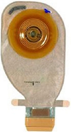 Coloplast Assura New Generation EasiClose Ostomy Pouch One-Piece System 11-1/4 Inch Length 3/4 to 1-3/4 Inch Stoma Drainable Convex, Trim To Fit - 14416