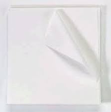 Tidi Products Nova Plus Stretcher Sheet Flat 40 X 90 Inch Blue Tissue / Poly Back Disposable - V980929