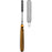 Sklar Sklar Rasp Maltz 6-3/4 Inch Stainless Steel / Tungsten Carbide Reusable Straight Downward Cutting Cross Serrated Blade with Medium Coarse Teeth - 97-1506