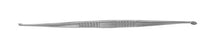 Padgett - Bone Curette Volkmann 8-1/2 Inch Length Double-ended Handle 3 X 5 mm Tip / 5 X 10 mm Tip Oval Cup Tip - PM-1476A