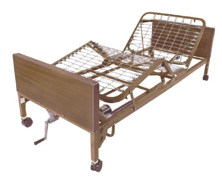 Drive Medical Electric Bed 88 Inch Spring Deck 16 to 24-1/2 Inch Height Range - 15004