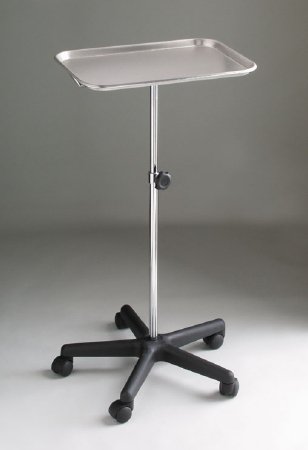 Dukal Mayo Instrument Stand Tray Five Leg Base 28 - 48 Inch 19 Inch - 4365