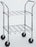 Drive Medical E, D, C or M9 Oxygen Cylinder Cart Chrome Chrome - 18143