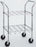 Drive Medical - E, D, C or M9 Oxygen Cylinder Cart Chrome Chrome - 18143