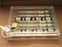 Moore Medical Drug Vial Storage Box ABS / Acrylic Lid 6 Slots, 7 X 3/4 X 3/4 Inch Key Lock - CNB100