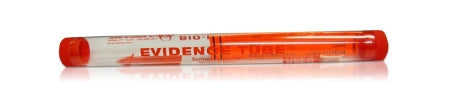 Safetec of America Evidence Tube Plastic Biohazard Symbol / Instructions for Use Plug Seal Cap Closure NonSterile - 17240