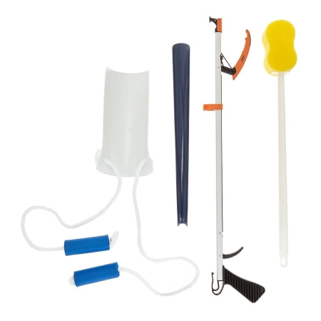 SammonsPreston Hip Kit I - ADL Hip / Knee Equipment Kit Reacher - 26 Inch Length / Shoehorn - 16-1/2 Inch Length - A665301