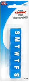 Apothecary Products Ezy Dose Pill Organizer EZY Dose Small 7 Day 1 Dose - 2571567004