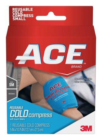 3M ACE - Cold Pack General Purpose Small 5 X 10-3/4 Inch Nylon / Polyester / Gel Reusable - 207516