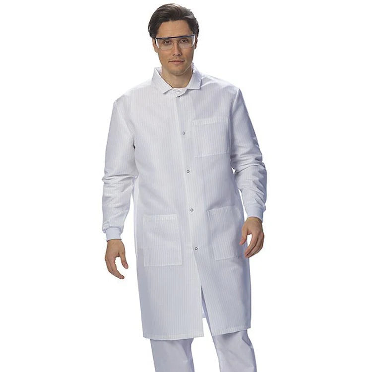 Fashion Seal Uniforms - Lab Coat White X-Small Knee Length Reusable - 6405-XS