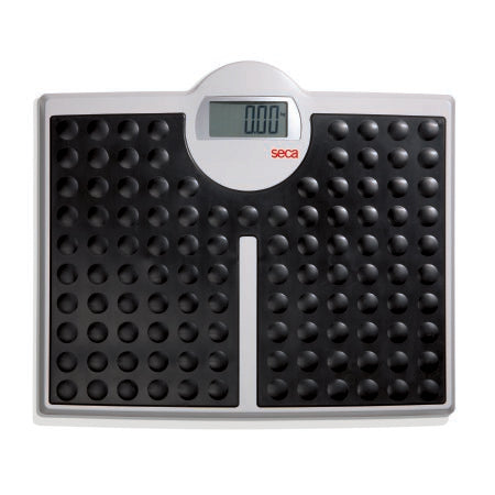 seca 813 - Floor Scale Digital Display 440 lbs. Capacity Black Battery Operated - 8131321009