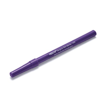 Vismark 1436 - Skin Marker Gentian Violet Ultra Fine Tip Ruler Sterile - 1436SR-100