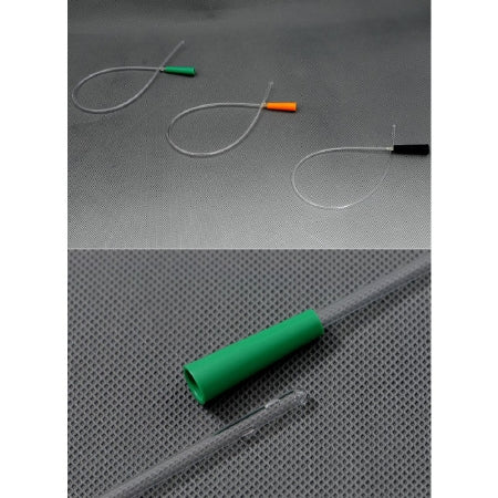 AMSure - Urethral Catheter Straight Tip Vinyl 16 Fr. 16 Inch - AS861616