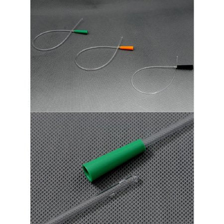Amsino International AMSure Urethral Catheter Straight Tip Vinyl 18 Fr. 16 Inch - AS861618