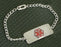 Health Care Logistics Engraved Bracelet Laser Print Clasp Closure Without Legend - SPL-6988