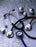 Adscope - Classic Stethoscope Royal Blue 1-Tube 22 Inch Tube Single Head Chestpiece - 612RB