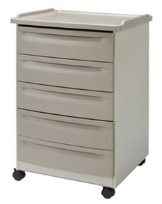 The Brewer Company Utility Cart Steel 21.6 X 24.2 X 34.4 Inch 4 Drawers - 63100