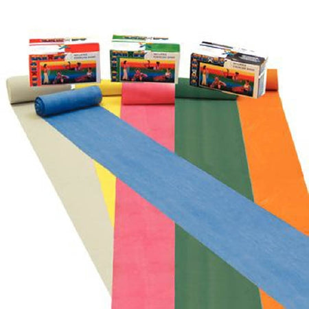 Patterson Medical Supply CanDo Exercise Resistance Band Red 6 Yard Level 2 Resistance - 542202
