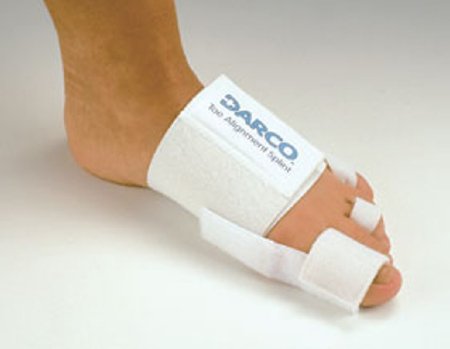 Darco - Toe Splint One Size Fits Most Hook and Loop Closure Left or Right Foot - 6078