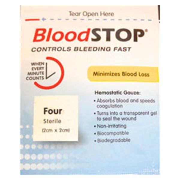 Lifescience Plus Pad Gauze Bloodstop Cotton 2X2Cm Mini Pad Cellulose Sterile 80/Box, 20 Bx/Ca - BS-MP18