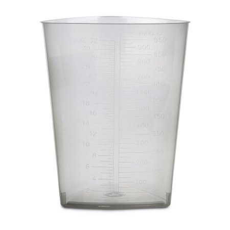 McKesson - Graduated Container Triangular Polypropylene 1,000 mL (32 oz.) - 16-9521