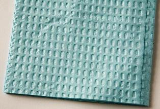 Tidi Products Patient Towel 17 W X 18 L Inch Blue - 917473