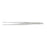 Miltex-Integra Forcep Dressing Cushing 7" Scraper End Serrated Straight Stainless Steel Ea - 6-166