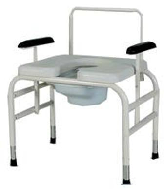 Gendron Gendron Bariatric Commode Chair With Arms 18 Inch Height - 5232-24