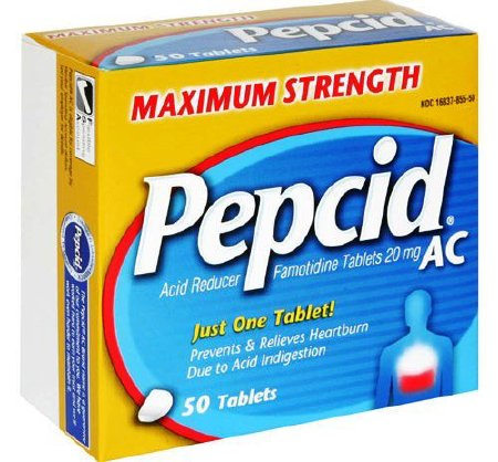Pepcid AC - Antacid 20 mg Strength Tablet 50 per Box - 16837085550