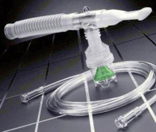 Salter Labs 8900 Series - Handheld Nebulizer Kit Small Volume Medication Cup Universal Aerosol Mask Delivery - 8903-0-50