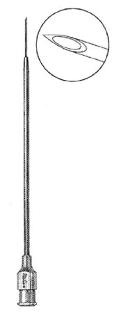 Miltex Tonsil Needle Straight Style 23 Gauge 4-1/2 Inch Luer Lock Type - 20-426