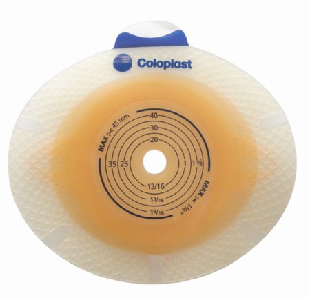 Coloplast SenSura Click Ostomy Barrier Trim To Fit, Standard Wear Double Layer Adhesive Blue Code 3/8 to 2-1/4 Inch Stoma - 10031