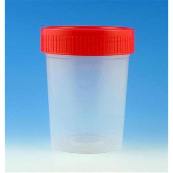 Globe Scientific Specimen Container 4Oz Polypropylene Non-Sterile Bulk 500/Ca - 5915
