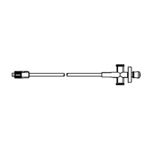 Smiths Medical ASD Iv Extension Set Medex 22 Inj Male Luer Lock Adapter Non-Vented White Caps 50/Ca - MX252L