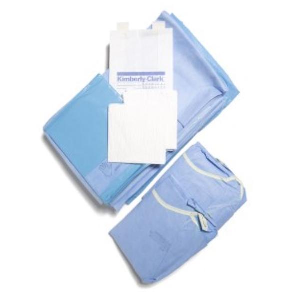 O & M Halyard Pack Lower Extremity Ix With Universal Extremity Drape 90X124" Lf Sterile 6/Case - 88439