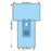 O & M Halyard T-Drape Cystoscopy Not Made With Natural Rubber Latex Sterile 16/Ca - 89548